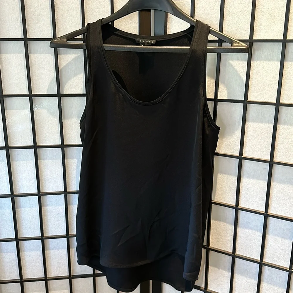 Black Theory Silk Top - NWOT - Picture 2 of 5